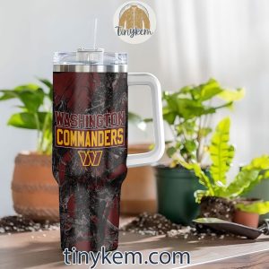 Washington Commanders Realtree Hunting 40oz Tumbler2B4 J4QIh