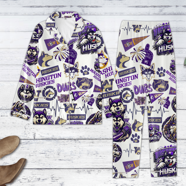 Washington Huskies Icons Bundle Pajamas Set
