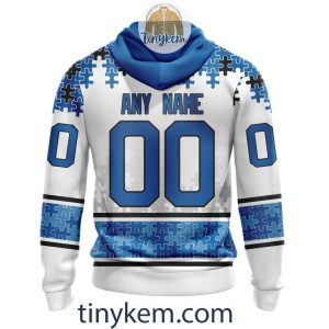 Winnipeg Jets Autism Awareness Customized Hoodie Tshirt Sweatshirt2B3 U5Nz6