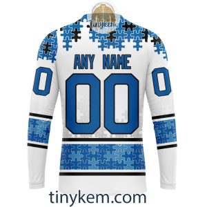 Winnipeg Jets Autism Awareness Customized Hoodie Tshirt Sweatshirt2B5 x8a8P