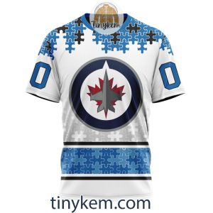 Winnipeg Jets Autism Awareness Customized Hoodie Tshirt Sweatshirt2B6 EsjEd