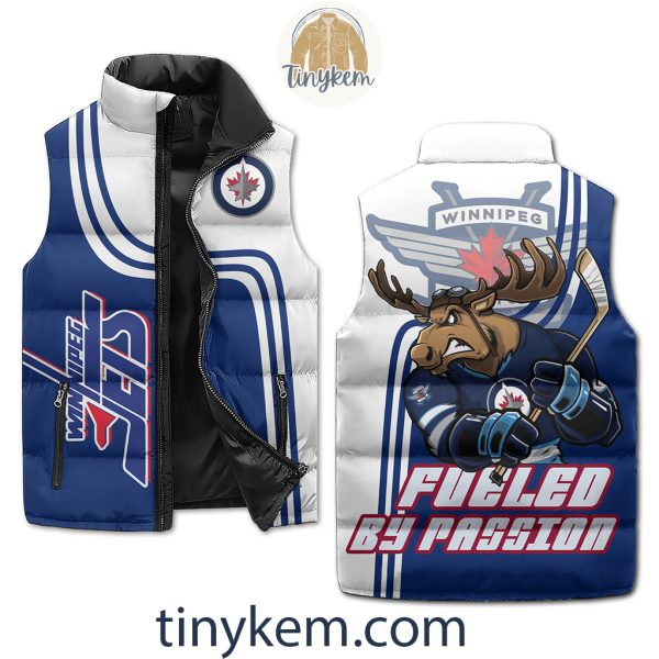 Winnipeg Jets Puffer Sleeveless Jacket: Fueled By Passion