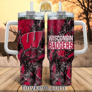 Wisconsin Badgers Unisex Clogs Crocs: Icons Bundle Design
