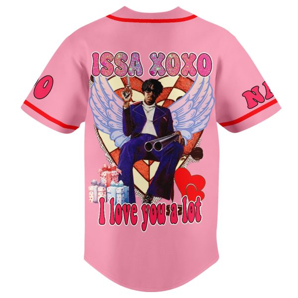 21 Savage Customized Baseball Jersey: Issa Xoxo