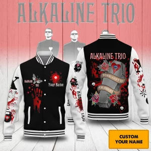 Alkaline Trio Customized 40Oz Black Tumbler With Handle