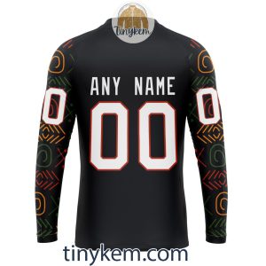 Anaheim Ducks Black History Month Customized Hoodie Tshirt Sweatshirt2B5 U5EdS