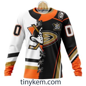 Anaheim Ducks Home Mix Reverse Retro Jersey Customized Hoodie Tshirt Sweatshirt2B4 8I8UD