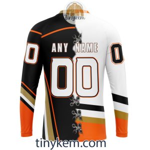 Anaheim Ducks Home Mix Reverse Retro Jersey Customized Hoodie Tshirt Sweatshirt2B5 qQ15d