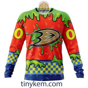 Anaheim Ducks Nickelodeon Customized Hoodie Tshirt Sweatshirt2B4 1Qleh