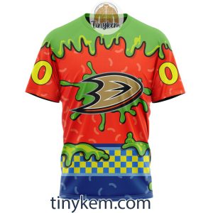 Anaheim Ducks Nickelodeon Customized Hoodie Tshirt Sweatshirt2B6 6exCd