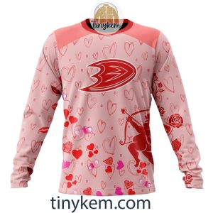 Anaheim Ducks Valentine Hoodie Tshirt Sweatshirt2B4 UkF97