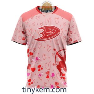 Anaheim Ducks Valentine Hoodie Tshirt Sweatshirt2B6 00MwY