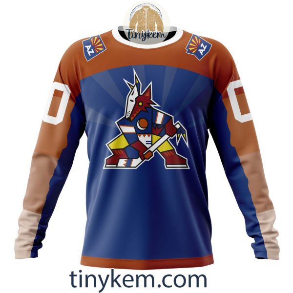 Arizona Coyotes Hoodie With City Connection Design