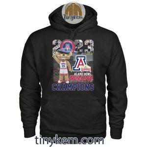 Arizona Wildcats Alamo Bowl Champions 2023 Shirt2B2 FLbnA