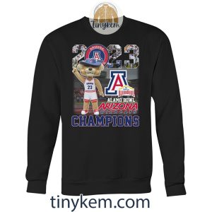 Arizona Wildcats Alamo Bowl Champions 2023 Shirt2B3 8zv7A