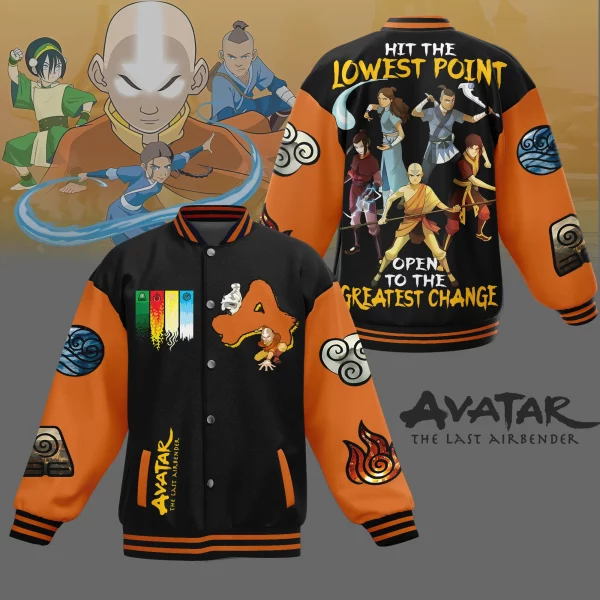 Avatar The Last Airbender Baseball Jacket