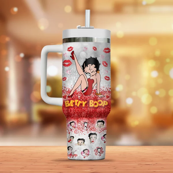 Betty Boop 40 Oz Tumbler