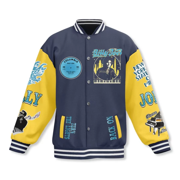 Billy Joel Baseball Jacket: Turn The Lights Back On 2007-2024