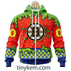 Boston Bruins Nickelodeon Customized Hoodie Tshirt Sweatshirt2B2 6EZfC