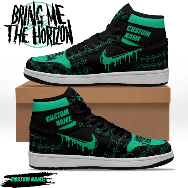 Bring Me the Horizon Air Jordan 1 High Top Shoes