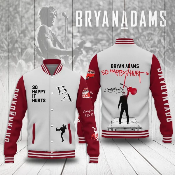 Bryan Adams Baseball Jacket