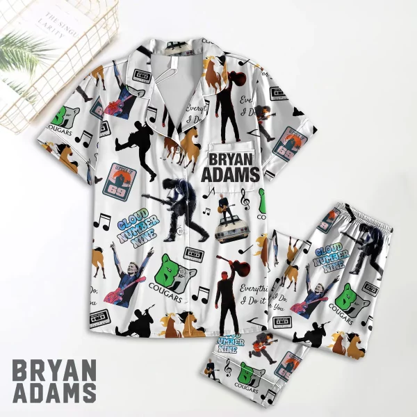 Bryan Adams Pajamas Set