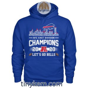 Buffalo Bills AFC East Champions 2023 Tshirt Two Sides Printed2B4 1ZlTE