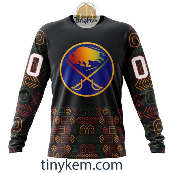 Buffalo Sabres Black History Month Customized Hoodie, Tshirt, Sweatshirt