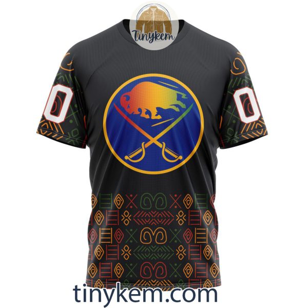 Buffalo Sabres Black History Month Customized Hoodie, Tshirt, Sweatshirt