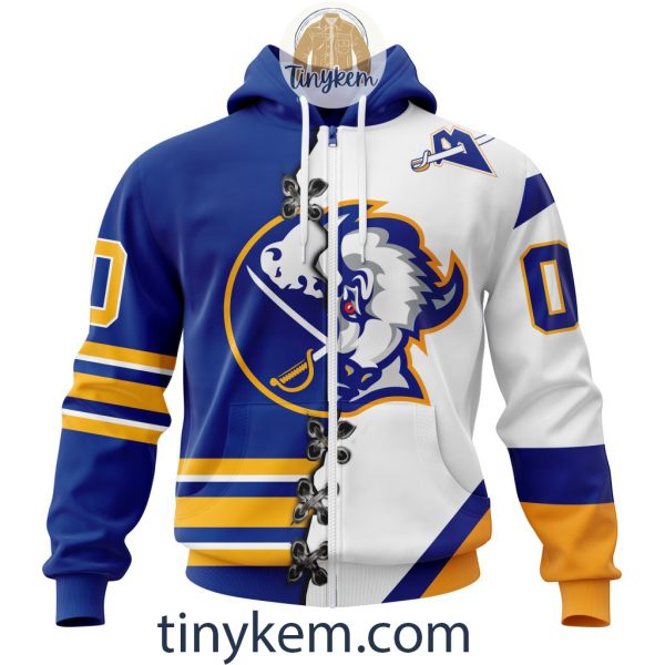 Buffalo Sabres Home Mix Reverse Retro Jersey Customized Hoodie, Tshirt, Sweatshirt