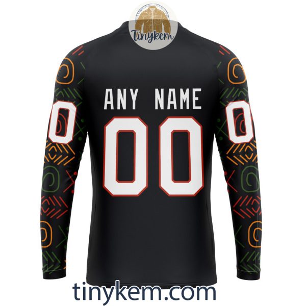 Calgary Flames Black History Month Customized Hoodie, Tshirt, Sweatshirt