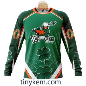 Calgary Roughnecks St Patrick Day Customized Tshirt Hoodie Sweatshirt2B4 R9bRp