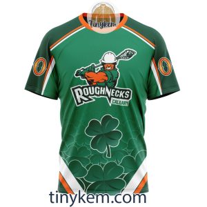 Calgary Roughnecks St Patrick Day Customized Tshirt Hoodie Sweatshirt2B6 9PxJl