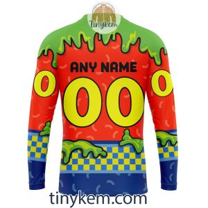 Carolina Hurricanes Nickelodeon Customized Hoodie Tshirt Sweatshirt2B5 Row6s