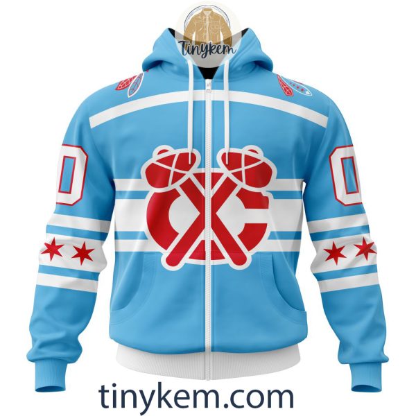 Chicago Blackhawks Hoodie With City Connect Design