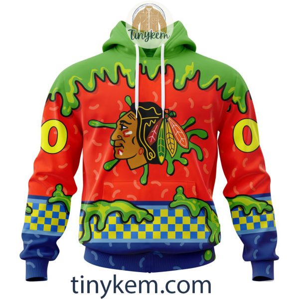 Chicago Blackhawks Nickelodeon Customized Hoodie, Tshirt, Sweatshirt