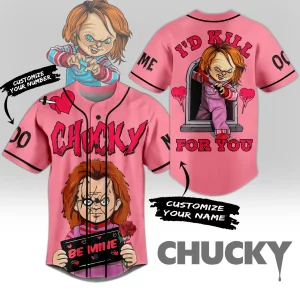 Chucky Valentine Customized Baseball Jersey