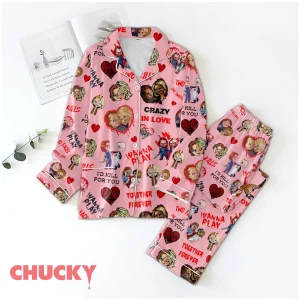 Chucky Valentine Pajamas Set