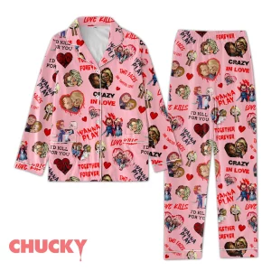 Chucky Valentine Pajamas Set2B2 fkorD