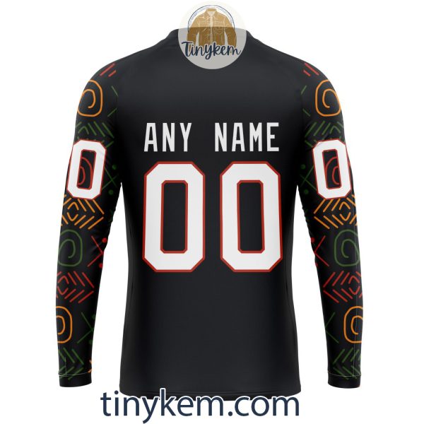 Colorado Avalanche Black History Month Customized Hoodie, Tshirt, Sweatshirt