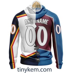 Colorado Avalanche Home Mix Reverse Retro Jersey Customized Hoodie Tshirt Sweatshirt2B3 1Tiwo