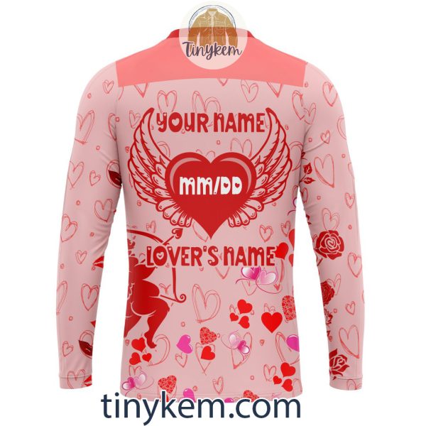 Colorado Avalanche Valentine Customized Hoodie, Tshirt, Sweatshirt