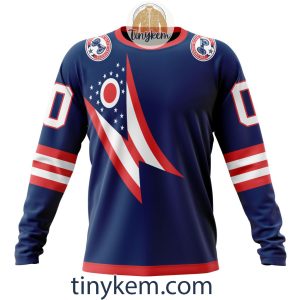 Columbus Blue Jackets Hoodie With City Connect Design2B4 LiM1N