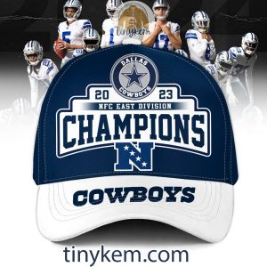 Dallas Cowboys NFC East Champions 2023 Shirt Two Sides Printed