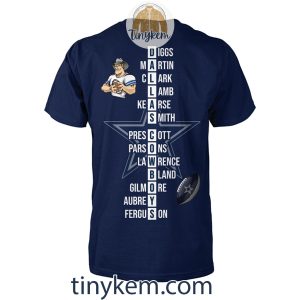 Dallas Cowboys NFC East Champions 2023 Shirt Two Sides Printed2B2 LVx0M