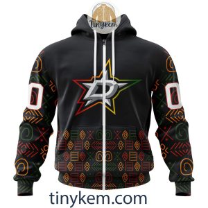 Dallas Stars Black History Month Customized Hoodie Tshirt Sweatshirt2B2 xWWBQ