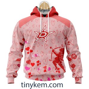 Dallas Stars Valentine Customized Hoodie, Tshirt, Sweatshirt