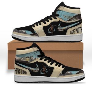 Dave Matthews Band Custom Air Jordan 1 High Top Shoes2B5 UQcNU