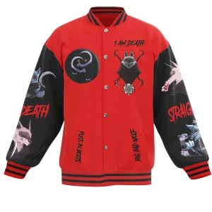 Death (Puss in Boots) Baseball Jacket