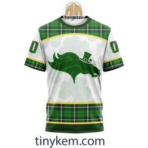 Denver Broncos Shamrock Customized Hoodie2C Tshirt Gift For St Patrick Day 20242B6 Y5Cpl